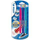 Pilot Frixion Erasable Rollerball Pack of 3 Black
